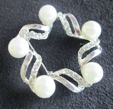 New Pearl & Diamante Collar