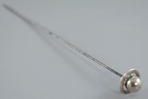 Antique art deco - deco, silver/