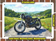 Metal Sign - 1968 Vincent