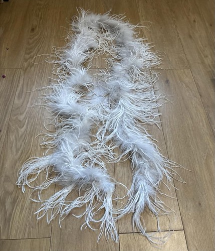 Vintage 30s dove grey - vintage, ostrich