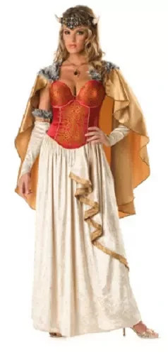 Viking princess costume - viking, high