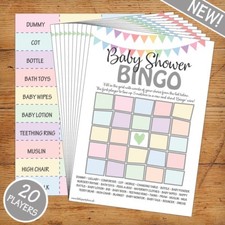 Baby Shower Bingo - Neutral