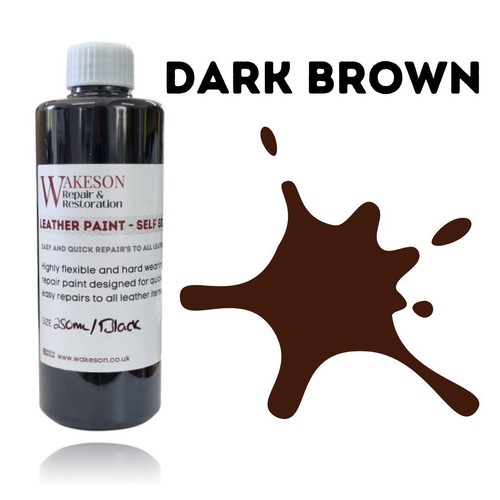 Dark brown leather - dark,