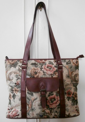 Vintage 1990 floral tapestry - vintage, 1990's