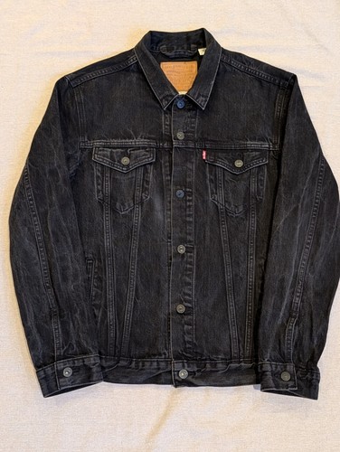 Levi denim jacket mens - denim, size