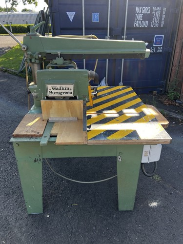 Wadkin bra350 cross cut saw - bra350,