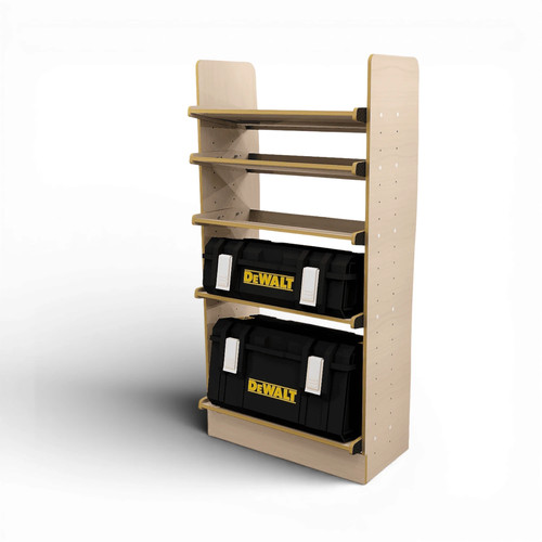 Van power tool - power, storage
