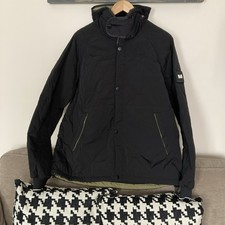 Weekend Offender Men’s Black Lightweight Quilted Hooded Jacket. Size XL