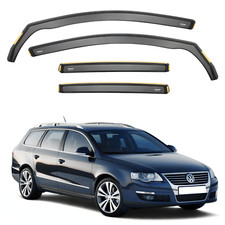 ISPEED Wind Deflectors for VW Passat B6/B7 2005-2014 5-Door Estate 4pc Set Visor
