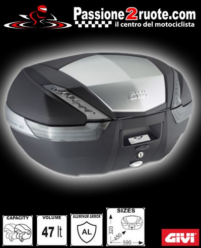 Bauletto suitcase givi - suitcase, v47