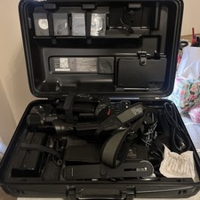 PANASONIC NV-MS90B S-VHS-C MOVIE CAMERA WITH Lots of accessories UNTESTED