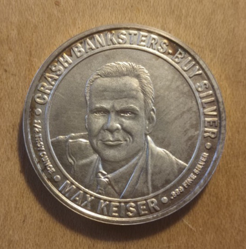 Rare max keiser silver oz - keiser,