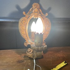 VINTAGE WALL SCONCE  & MIRROR