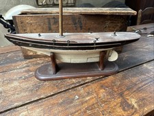 A Superb Antique Wooden Pond