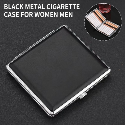 Metal cigarette case for women - case,