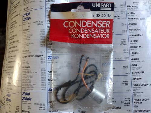 Ignition condenser fits - ignition,