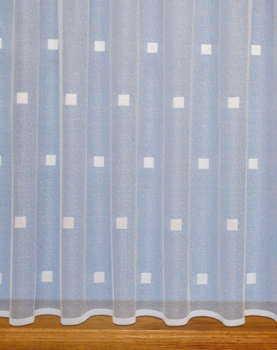 Squares modern net curtains - squares,