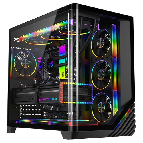 Powercool atx gaming case - atx, pc