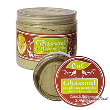 Ghassoul Clay Face Mask Natural Plants Moroccan Rhassoul Skin Hair Conditioner
