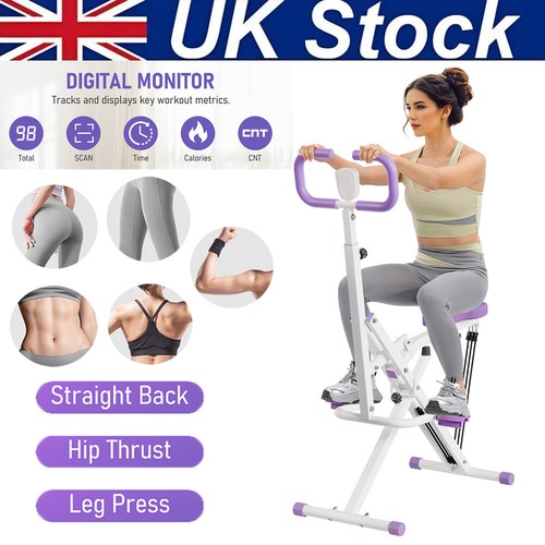 Squat machine with - with, monitor
