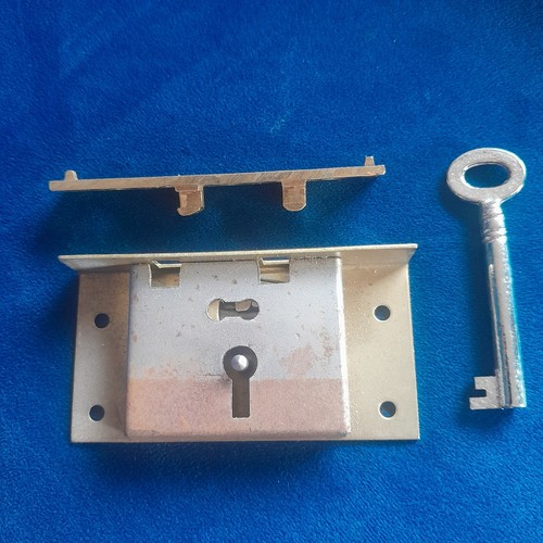 Medium steel brass coffer - medium,
