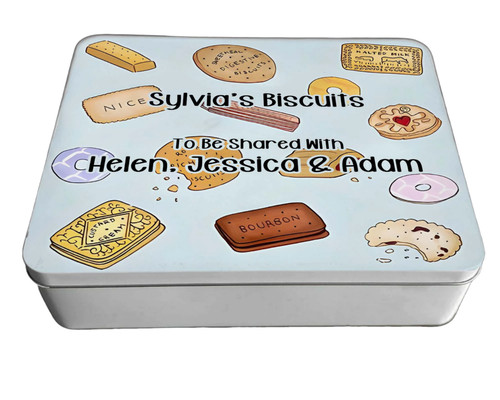 Personalised tin cake - personalised,