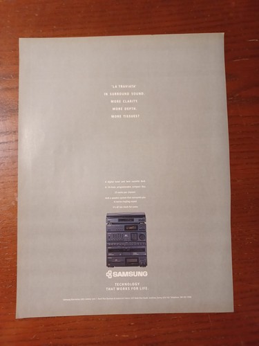Samsung hifi unit - hifi,