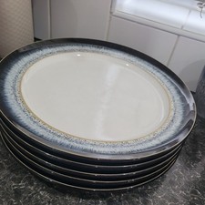 Denby Halo Dinner Plates X  5 Collect Orpington