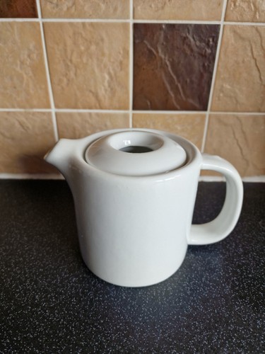 White ceramic pot for - pot, swan