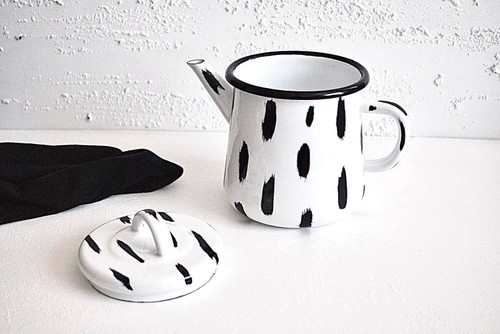 Stripe collection enamel two - stripe,