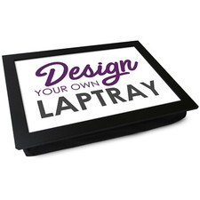 Personalised Lap Tray  with Padded Cushion, Use Your Photos, For Laptops & Meals