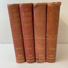 The Railway Magazine 4x Bound Volumes 96 - 99 Vintage Hardcover Set 1950 - 1955