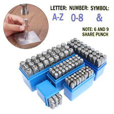 9/27PCS Numbers Alphabet Letters Punches Set Stamp Metal Die Tool Kit