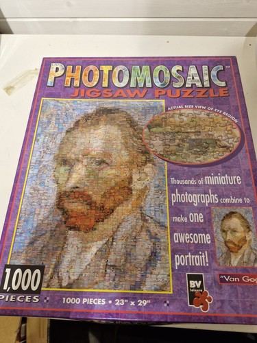 Photomosaic jigsaw puzzle van - photomosaic,