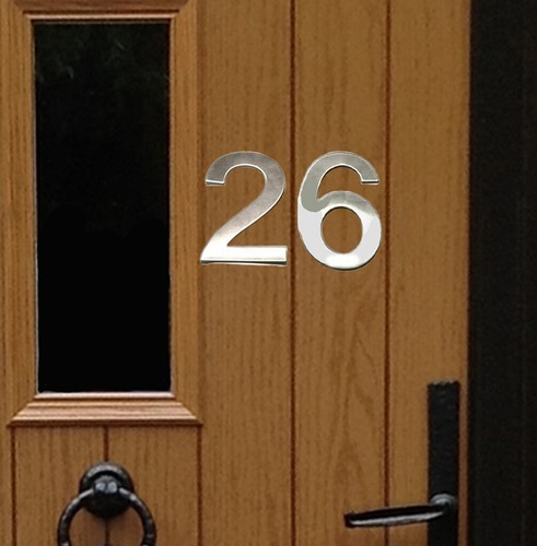 Stick house numbers no 26 - -,