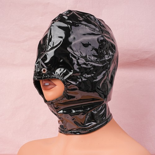 Bondage wetlook leather - bondage,