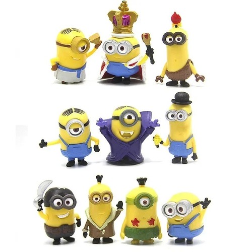 10pcs mini minions - 10pcs,