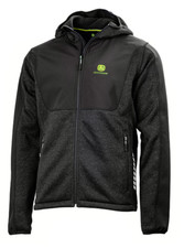 Genuine John Deere Black Work Fleece Jacket Workshop Farm Yard MCS2603600