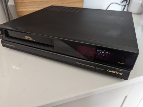 Goldstar gse 1293iq vhs tv - goldstar, gse-1293iq