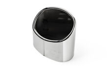 1x Premium Exhaust Chrome Oval