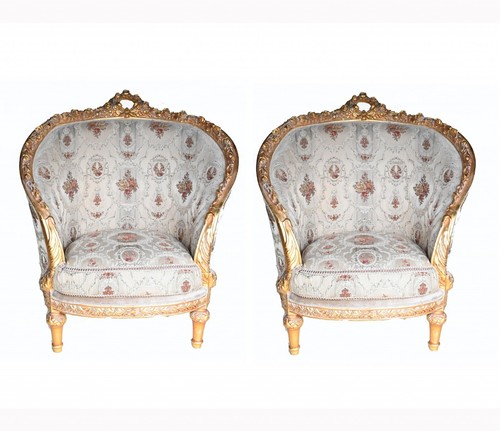 Pair french louis xvi - xvi, tub