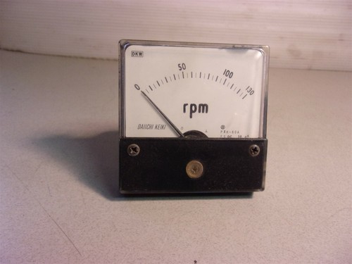 Dkw rpm pxx 80a tachometer - dkw, pxx-80a