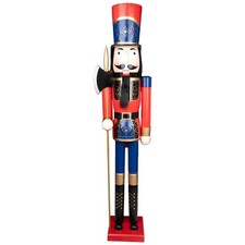 Giant wooden nutcracker - nutcracker, life