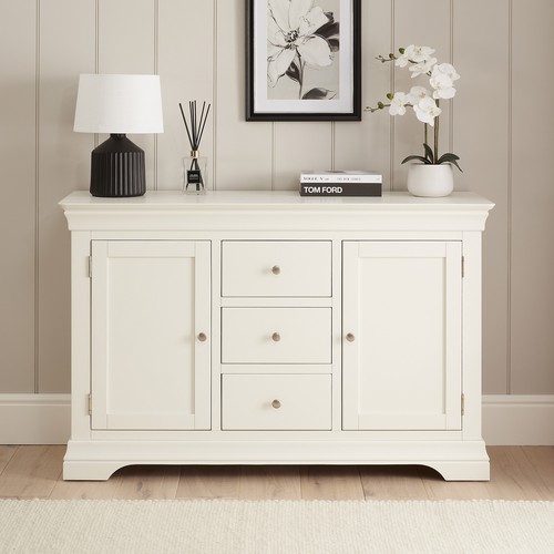 Sideboard wilmslow white - sideboard,