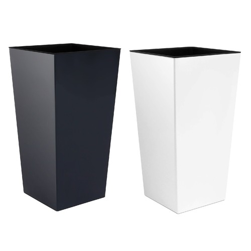 Tall planter flower pot with - tall,