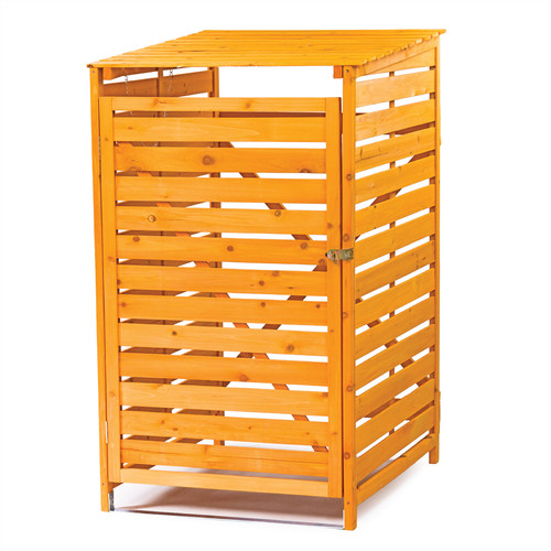 Single wheelie bin storage - single,