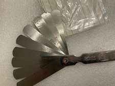 METRIC FEELER THICKNESS GAUGE UNUSED EXCELLENT VINTAGE CAR MOTORCYCLE TOOL