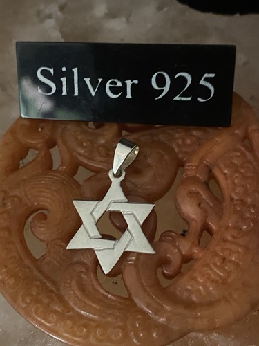 Silver star david - star, pendant