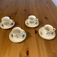  Genuine Samurai China, Japan - Cups & Saucers 