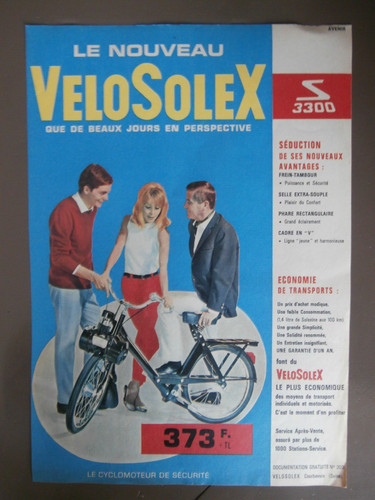 Velosolex advertising - velosolex,